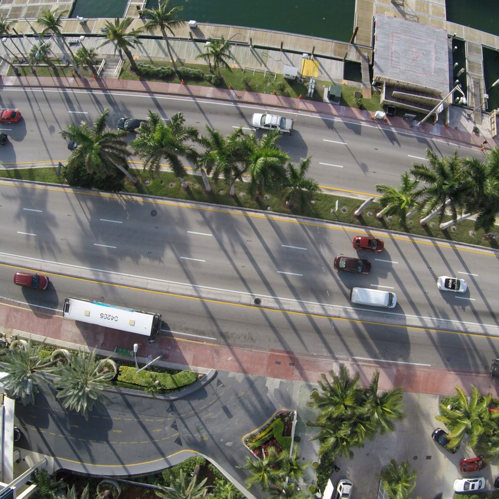 Looking Straight Down